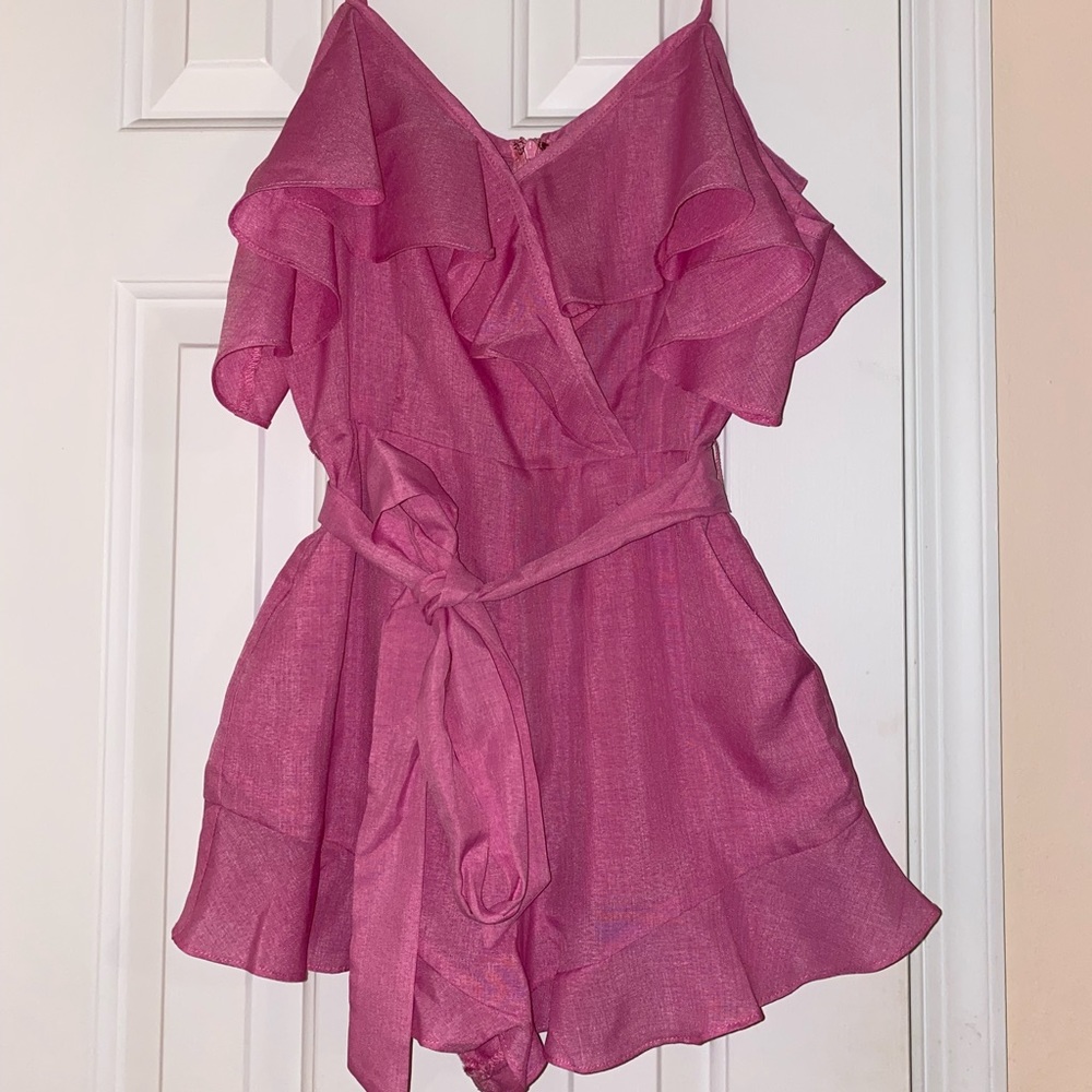 Blue Blush Romper